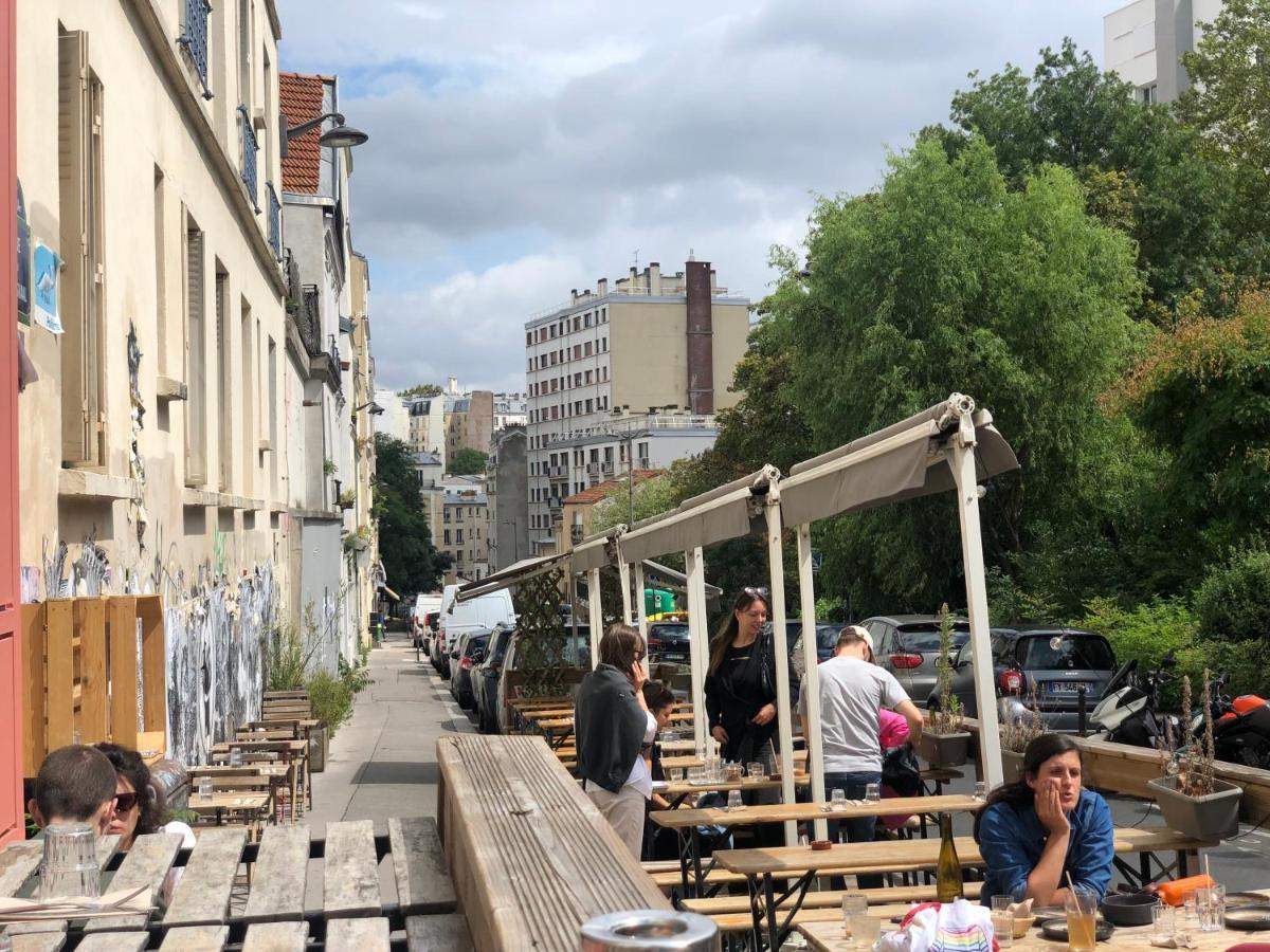 Makalina - Mini Loft A Menilmontant Apartman Párizs Kültér fotó
