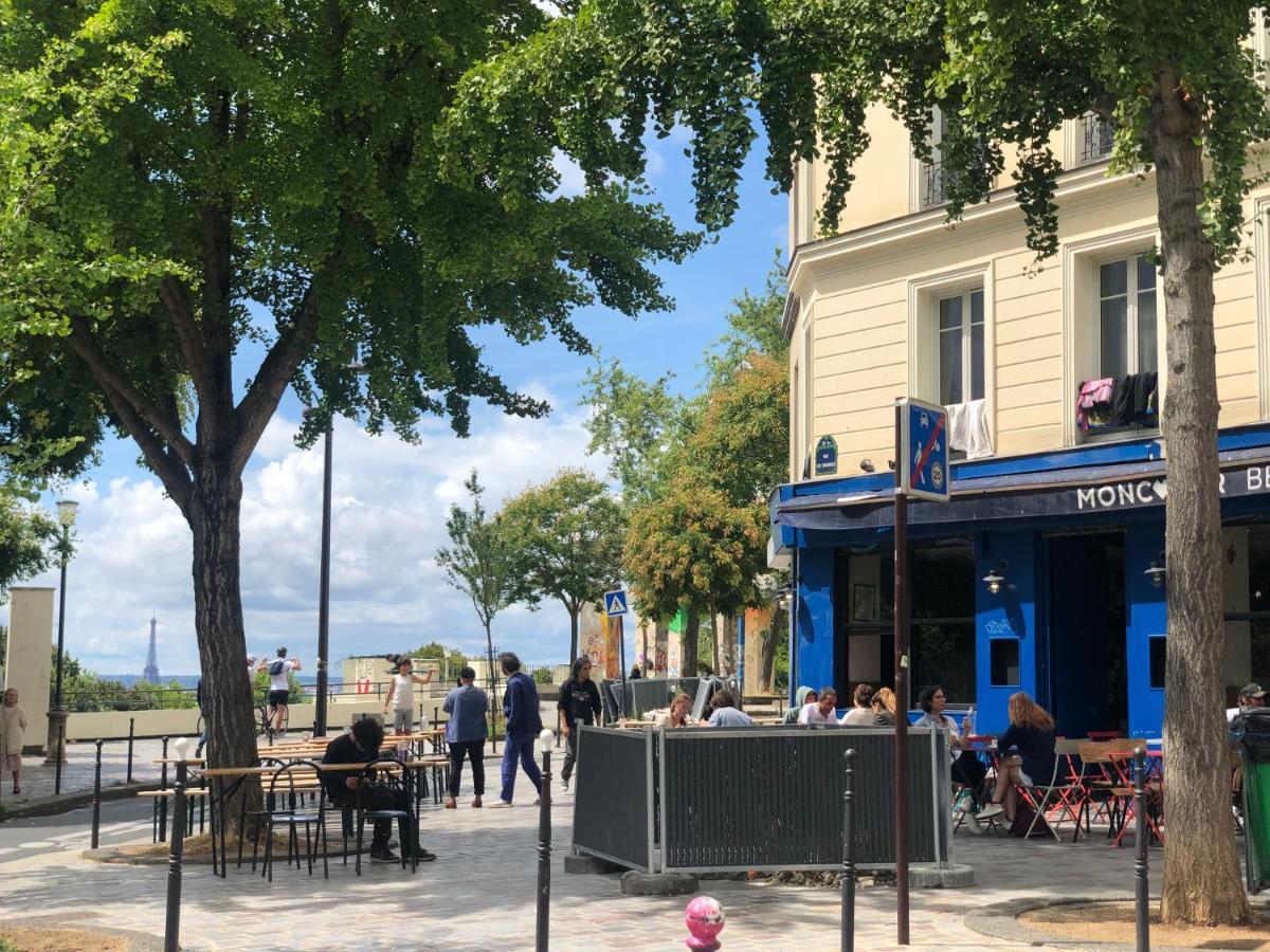 Makalina - Mini Loft A Menilmontant Apartman Párizs Kültér fotó